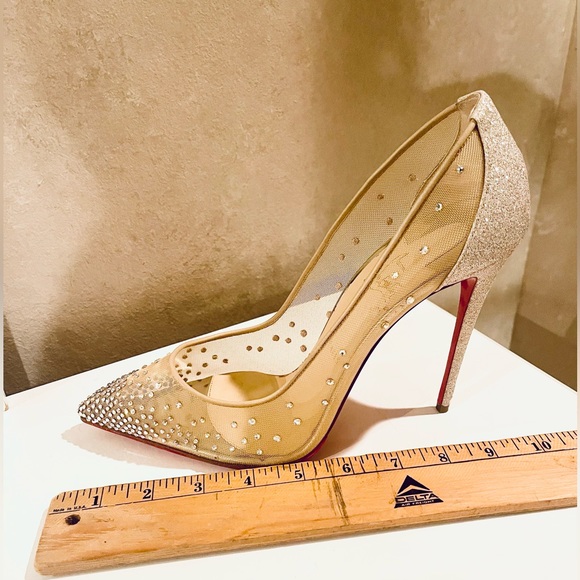 Christian Louboutin Follies Strass Heels - Picture 17 of 17